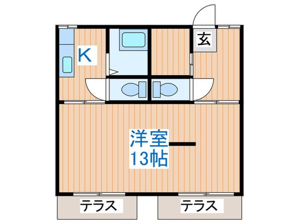 ホープの物件間取画像